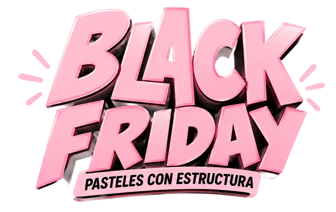 Black Friday Pasteles con Estructura